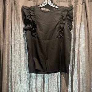 Ruffle Sleeve Top